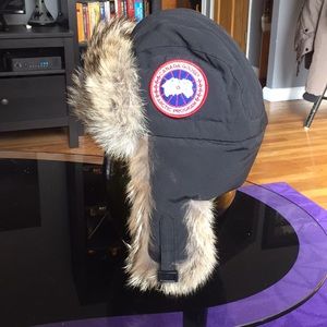 Canada Goose Aviator Hat S/M Black